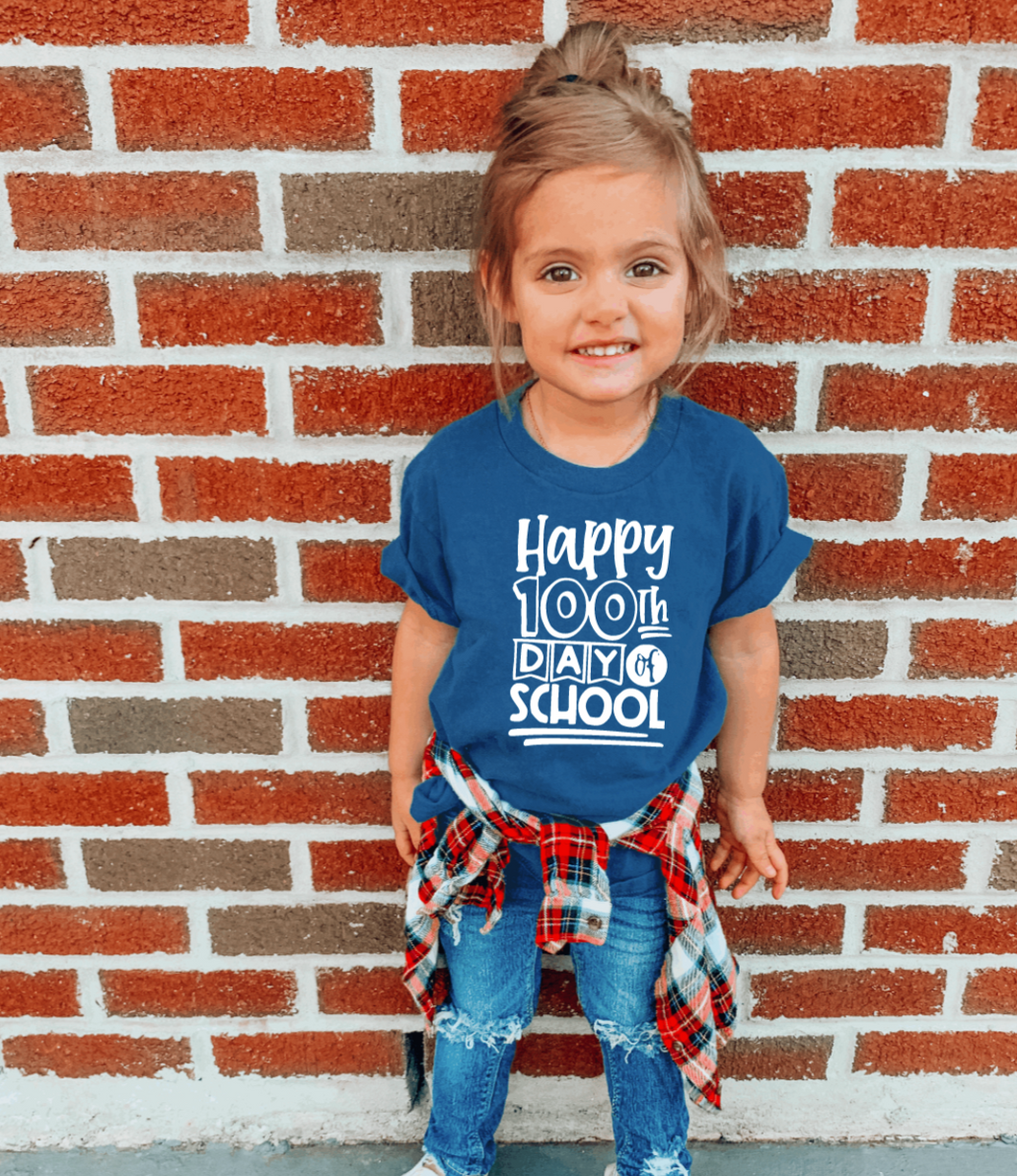 Happy 100th Day Of School- Toddler/Youth