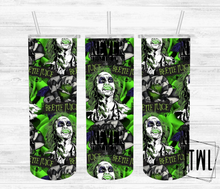 Load image into Gallery viewer, Beetle Juice All Over Print 20 oz Tumbler
