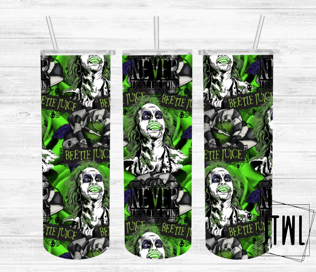 Beetle Juice All Over Print 20 oz Tumbler