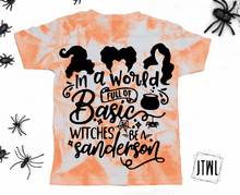 Load image into Gallery viewer, Be A Sanderson- Black Print- Toddler/Youth
