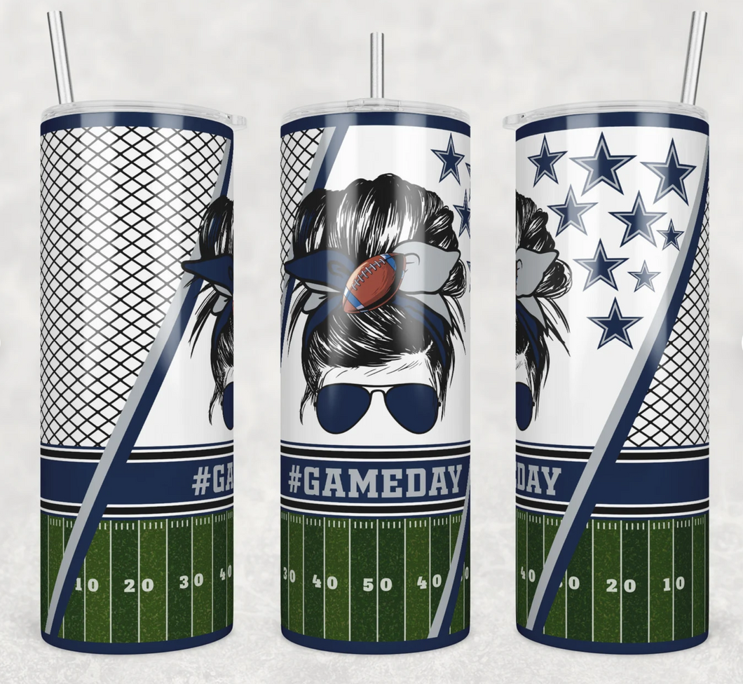 Gameday Cowboys 20 oz Tumbler
