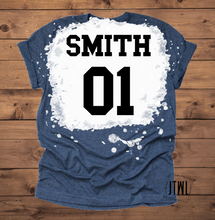 Load image into Gallery viewer, Player Personalization- Last Name &amp; Team Number
