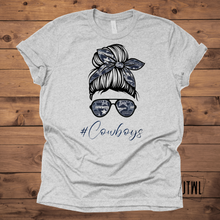 Load image into Gallery viewer, Cowboys Solid Poly Tee (choose your color)
