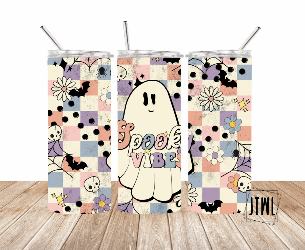 Spooky Vibes 20 oz Tumbler