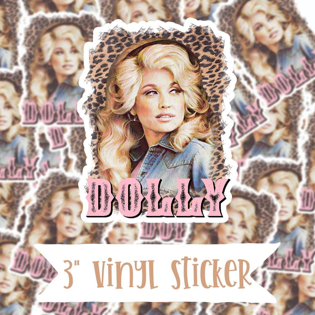 Dolly Vinyl Sticker Decal