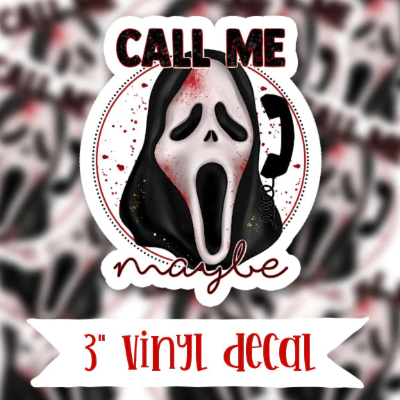 Call Me Maybe Vinyl Sticker Decal