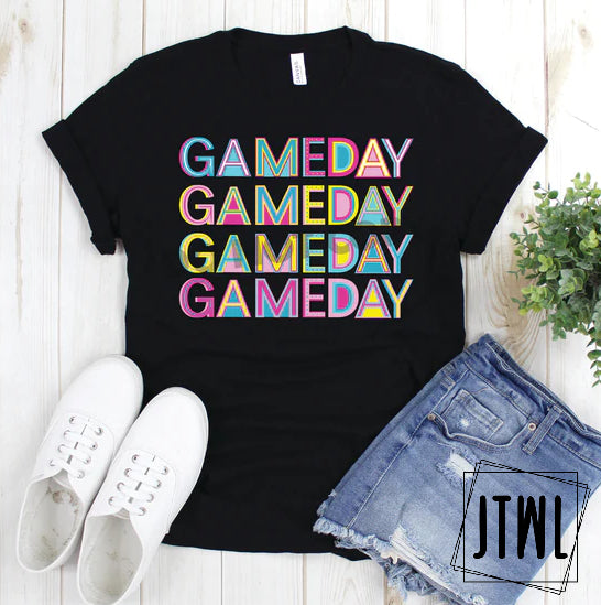 Game Day- Rainbow- Adult