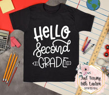 Load image into Gallery viewer, Hello Second Grade- Toddler/Youth
